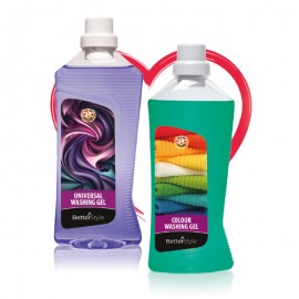 Gel pentru spălarea rufelor colorate + Gel universal pentru rufe