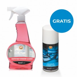 Lichid pentru curățarea geamurilor cu aromă de Grapefruit + Spumă pentru ecran LCD