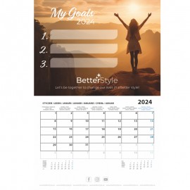 Calendar de perete 2024 